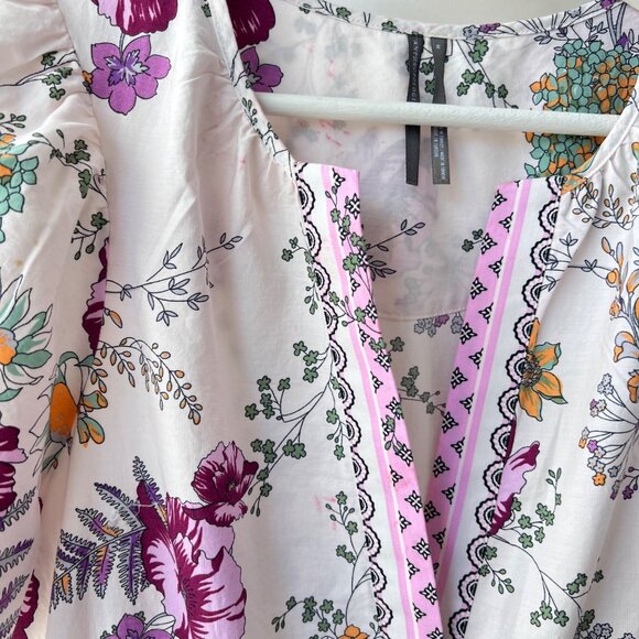 Anthropologie The Somerset floral prints Maxi Dress Size M - Picture 6 of 8